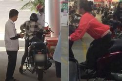 Những pha xử lý 'cồng kềnh' của hội 'chân ngắn' khi đi xe cao
