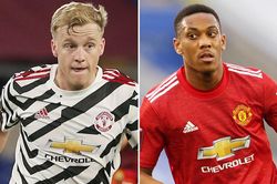 MU mạnh tay 'thanh trừng' Martial và Van de Beek