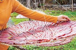 Khô cá kèo đỏ - đặc sản hiếm có ở xứ Tân Ân