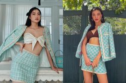 Lên đồ cùng style, Á hậu Kim Duyên - Hoa hậu Lương Thùy Linh làm fan bùng nổ tranh cãi