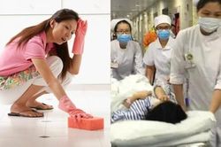 Chị dâu sinh 1 tuần, mẹ tôi mới bảo dậy lau nhà mà chị ta giả ốm luôn