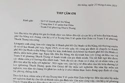 Cảm ơn các nhân viên y tế