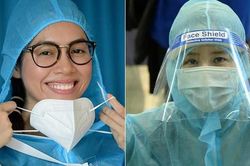 Mai Phương Thúy, Hoàng My liên tục sát cánh cùng lực lượng chống dịch, hỗ trợ tiêm vắc-xin