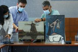 Sự 'trở về' kỳ lạ của bức tranh mà danh họa Picasso tặng cho Hy Lạp