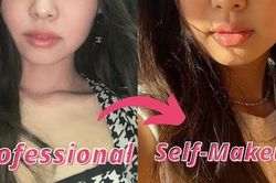 Jennie Blackpink vẫn xinh ngất dù tự tay make up
