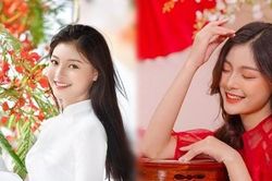 Nụ cười ngọt ngào của nữ sinh 10x trường đại học Kinh doanh và Công nghệ Hà Nội