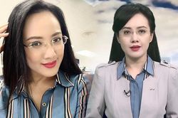 Diện áo dài lên sóng đã quen, BTV Hoài Anh hiếm hoi chuyển style khác lạ