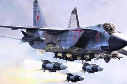 Máy bay đánh chặn MiG-31 của Nga được trang bị tên lửa cận chiến
