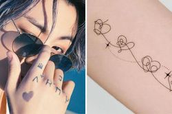 'Cưng xỉu' những hình xăm nhỏ xinh được lấy cảm hứng từ BTS