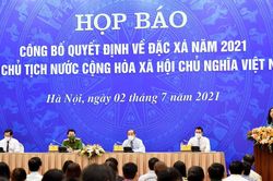 Họp báo công bố quyết định đặc xá năm 2021 của Chủ tịch nước