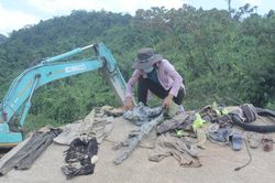 Tìm thấy nhiều vật dụng của nạn nhân mất tích tại Thủy điện Rào Trăng 3