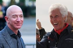 Jeff Bezos sẽ bay vào không gian cùng cụ bà 82 tuổi
