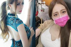 Hot girl đi hiến máu diện trang phục bó sát khoe ngực gây xôn xao