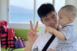 Duy Mạnh 'chuẩn chỉnh' người chồng của năm: Vừa hết cách ly đã đưa vợ con đi nghỉ dưỡng 5 sao
