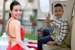 Thùy Lâm khoe clip con trai nói tiếng Anh như gió, đồng thời tiết lộ tính cách của 'nhóc tì'