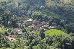 Nhà sàn của người Lô Lô ở Cao Bằng