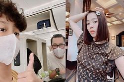 Vừa cho con du lịch bằng chuyên cơ, đại gia Đức Huy bất ngờ đưa quý tử đi gặp Lệ Quyên, hé lộ tình trạng giữa ồn ào