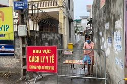 Bảo vệ một công ty tại Khu công nghiệp Thăng Long, Hà Nội dương tính với SARS-CoV-2