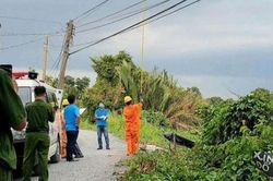 Đại úy công an bị điện giật bất tỉnh khi khám nghiệm hiện trường