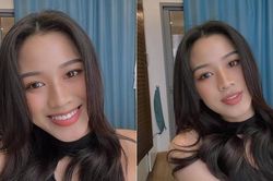 Đỗ Thị Hà trổ tài tự make-up, sẵn sàng 'bùng nổ' trong 29 ngày dự thi Miss World 2021