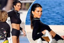 Hậu trường chụp áo tắm khoe body tuyệt mỹ của Kendall Jenner