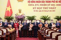 Thủ tướng Chính phủ phê chuẩn kết quả bầu chức vụ Chủ tịch và 6 Phó Chủ tịch UBND TP. Hà Nội