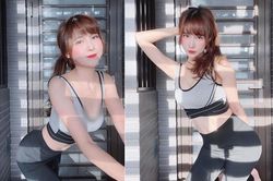 Khoe ảnh tập thể dục cực nóng bỏng, 'nữ thần thể thao' khiến fan mê đắm