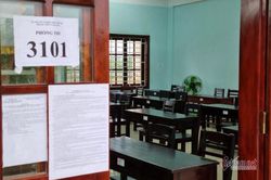 Bên trong điểm thi đặc biệt cho 42 thí sinh F1, F2 ở Đà Nẵng