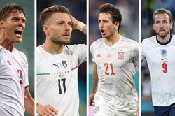 CẬP NHẬT Bán kết EURO 2021: Ý vs Tây Ban Nha, Anh vs Đan Mạch