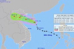 Cập nhật áp thấp nhiệt đới trên Biển Đông: Chiều 7/7 đi vào Vịnh Bắc Bộ và có khả năng mạnh thêm