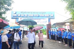 Lai Châu: Thí sinh phải đưa đi cấp cứu trong chiều qua tiếp tục dự thi