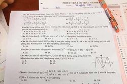 Nữ sinh bị nghi 'tuồn' đề thi Toán ra ngoài bị xử lý thế nào?