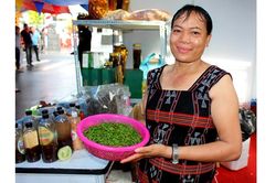 Ăn ớt Ariêu, ăn tiêu Amất ngon nhất Trường Sơn