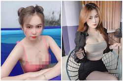 Bơi tại gia, 'cô giáo nóng bỏng nhất Việt Nam' không quên khoe body