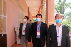 Trưởng Ban Chỉ đạo thi tốt nghiệp THPT kiểm tra điểm chấm thi