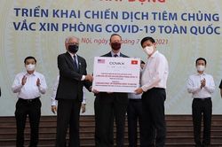 Việt Nam tiếp nhận 2 triệu liều vắc-xin COVID-19 do Hoa Kỳ hỗ trợ thông qua cơ chế COVAX