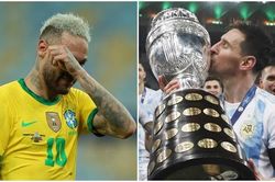 Cảm xúc trái chiều của Messi và Neymar ở chung kết