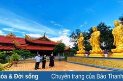 Thăm chùa cảnh tinh tiến nơi miền Tây xứ Thanh
