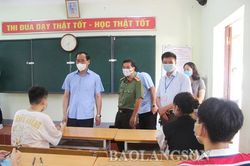 Lãnh đạo UBND tỉnh kiểm tra công tác tổ chức kỳ thi vào lớp 10 THPTTin khácChương trình 'Tiếp sức mùa thi': Nhân lên những hành động đẹpSẵn sàng cho kỳ thi tốt nghiệp THPT năm 2021
