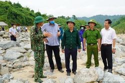 Hình ảnh mới nhất nối lại tìm kiếm nạn nhân ở Thủy điện Rào Trăng 3