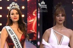 Hoa hậu từng đánh bại H'Hen Niê ở Miss Universe 2018 Catriona Gray gây sốc vì quá khác lạ