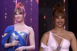 Catriona Gray mất điểm vì gu thời trang sến sẩm, make-up lạc quẻ, tăng cân không kiểm soát với vai trò MC