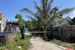 Phong tỏa 3 hộ gia đình có liên quan đến ca dương tính với Sars-CoV-2 tại xã Quảng Long