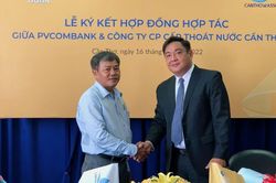 PVcomBank cung cấp dịch vụ thu hộ hóa đơn nước cho CANTHOWASSCO
