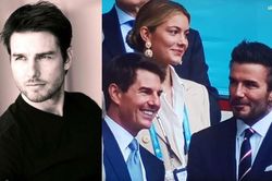 Tom Cruise phong độ ra sao mà lấn át cả David Beckham khi xem chung kết EURO?