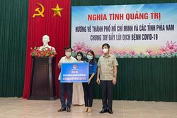 'Nghĩa tình Quảng Trị' hướng về Thành phố mang tên Bác chống đại dịch Covid-19
