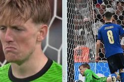 Thủ môn Jordan Pickford đã tự nói gì với chính mình trước khi đỡ quả penalty của Jorginho?