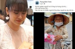 Trương Quỳnh Anh muốn khóc, Đỗ Long, Trịnh Thăng Bình bức xúc khi xem clip cụ già bị miệt thị