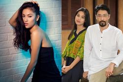 Người phụ nữ bên cạnh Johnny Trí Nguyễn lúc cao to vạm vỡ đến khi gầy gò kém sắc