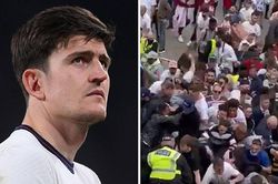 Cha Harry Maguire bị thương trong vụ hỗn loạn ở chung kết EURO